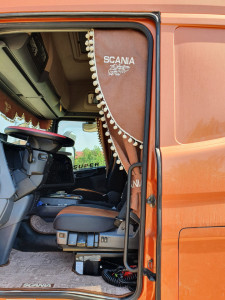 Set complet perdele SCANIA cu ciucuri rotunzi - Img 2