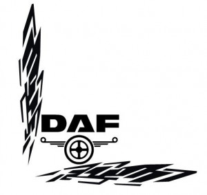 Stickere Geam Usa DAF