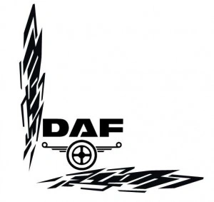 Stickere Geam Usa DAF
