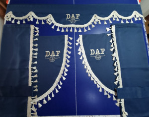 Set complet perdele DAF cu ciucuri