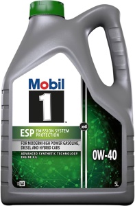 Mobil 1™ ESP X4 0W40 - 5 Litri