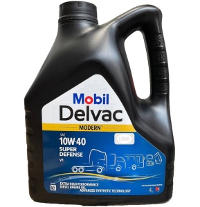 Mobil Delvac™ Modern 10W40 Super Defense V1 - 4 Litri