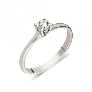 Inel de logodna cu diamant - 0,18CT