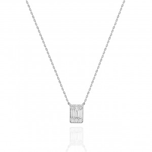 Lant cu diamante - 0,13CT; 0,05CT