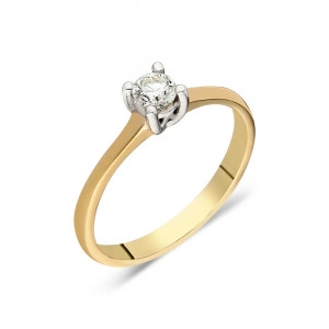 Inel de logodna cu diamant - 0,20CT