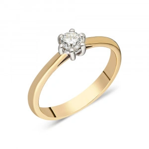 Inel de logodna cu diamant - 0,37CT