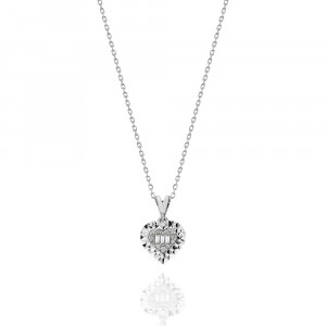 Lant cu diamante - 0,03CT; 0,04CT