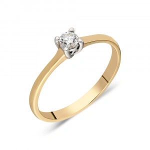 Inel de logodna cu diamant - 0,14CT