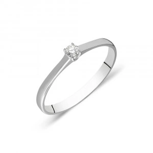 Inel de logodna cu diamant- 0.07CT