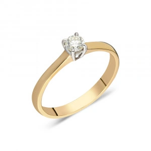 Inel de logodna cu diamant - 0,22CT