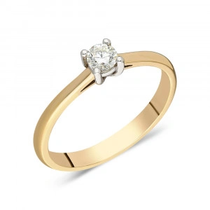 Inel de logodna cu diamant - 0,25CT