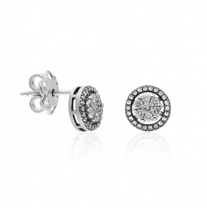 Cercei cu diamante - 0,21CT