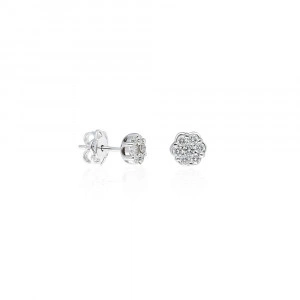 Cercei cu diamante - 0,49CT