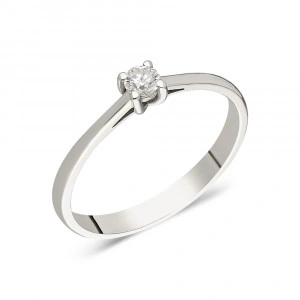 Inel de logodna cu diamant - 0,15CT