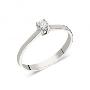 Inel de logodna cu diamant - 0,16CT