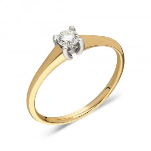 Inel de logodna cu diamant - 0,25CT