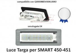 LUCI TARGA A LED SMART 450 451 DAYLIGHT