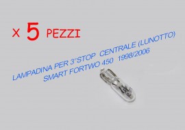 LAMPADINE TERZO STOP SMART 450 LUCE VETRO LUNOTTO