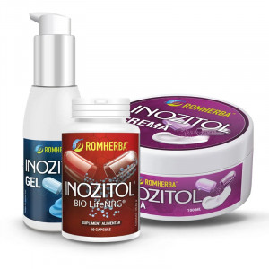 Inozitol BIOLifeNRG - gel, crema si pastile - PACHET UNIC
