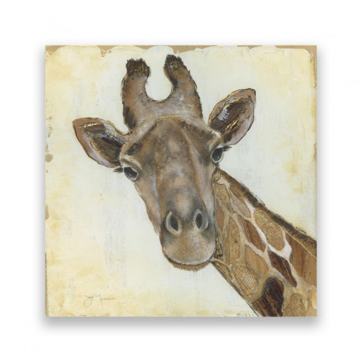 Tablou Canvas - Animal, Girafa, Africa, Pictura, 100 x 100 cm