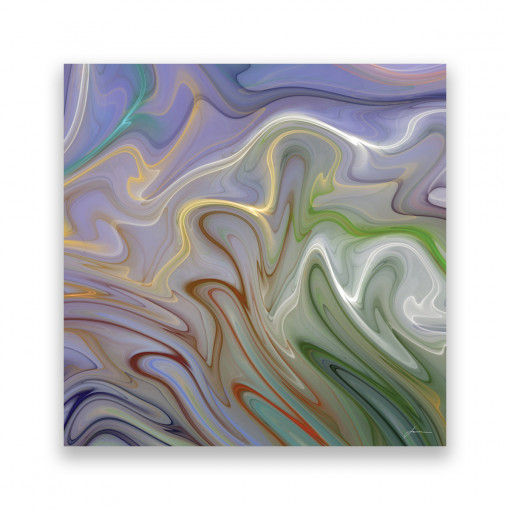 Tablou Canvas - Tablouri Abstracte, Diverse, Multicolor, Modern, 100 x 100 cm