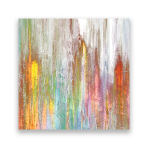 Tablou Canvas - Tablouri Abstracte, Multicolor, Modern, 100 x 100 cm
