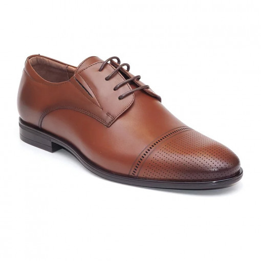 Pantofi eleganti barbati Dublin S maro (piele naturala)