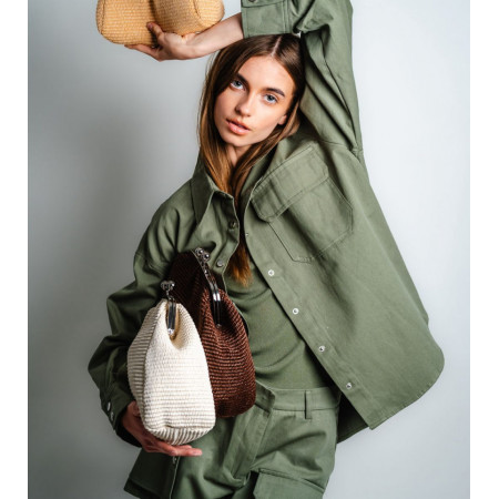 The Clutch | Rafie | MINI | Natural