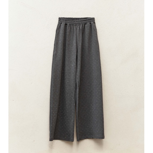Pantaloni cu pietre aplicate