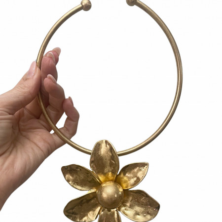 Colier Floare Supradimensionată