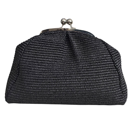 The Clutch | Rafie | MAXI | Negru