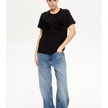 Tricou cu trandafiri - Img 2