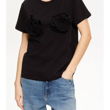 Tricou cu trandafiri - Img 1