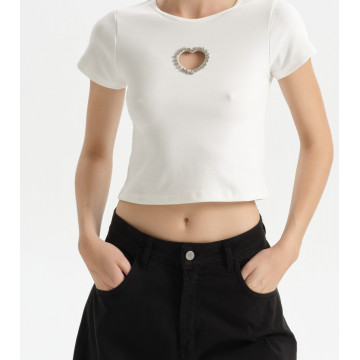 Tricou Inimă Pietre - Img 1