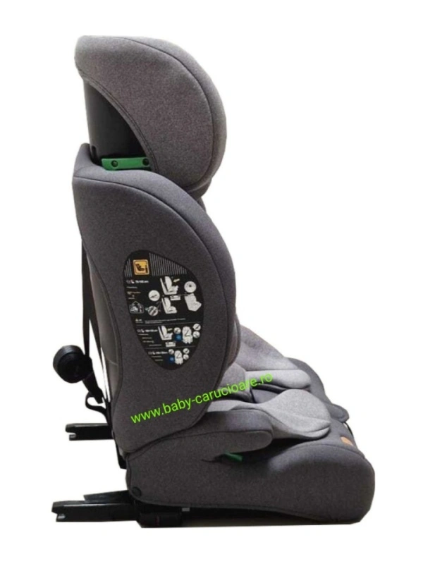 Scaun-Auto-cu-Isofix-Baby-C-Safety-Plus-Omologare-R-129-i-Size-9-36-kg-Gri - Img 4