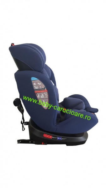 Scaun-auto-cu -sofix-360°-i-Size-Omologare-R-129-Baby-Care-Albastru - Img 8