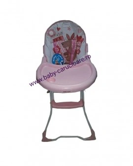 Masă scaun Baby Care CH Roz - Img 2