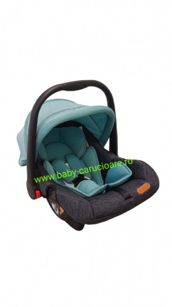 Scaun auto 0-13kg Baby Care Verde Turquoise - Img 4