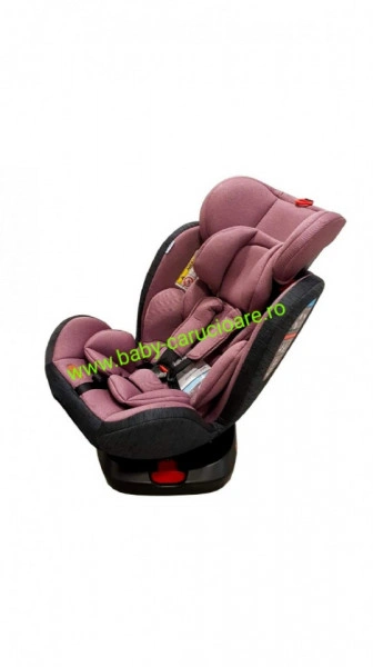 Scaun-auto-cu -sofix-360°-i-Size-Omologare-R-129-Baby-Care-Purple - Img 2