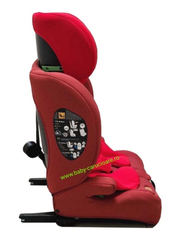 Scaun-Auto-cu-Isofix-Baby-C-Safety-Plus-Omologare-R-129-i-Size-9-36-kg-Rosu - Img 3