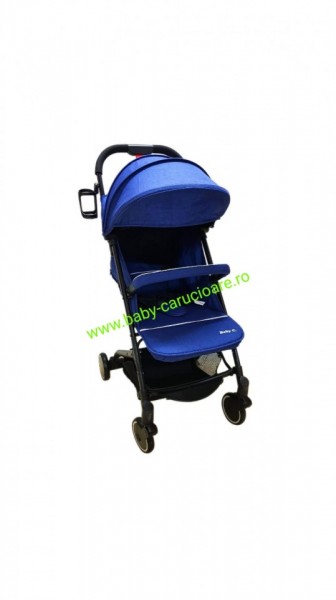 Cărucior sport ultracompact troller Baby Care A8 Albastru