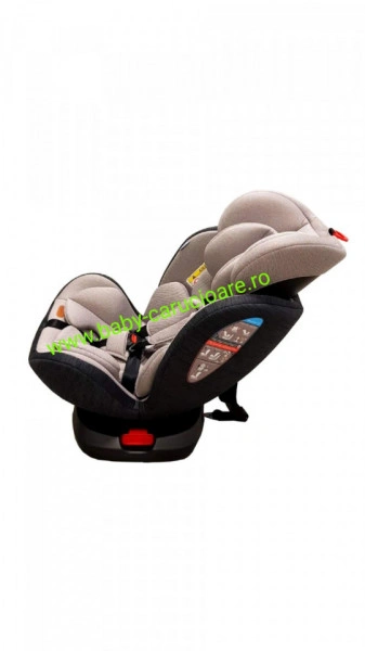 Scaun-auto-cu -sofix-360°-i-Size-Omologare-R-129-Baby-Care-Gri - Img 2