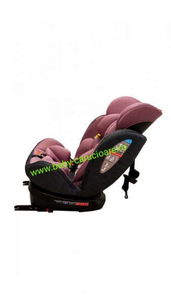 Scaun-auto-cu -sofix-360°-i-Size-Omologare-R-129-Baby-Care-Purple - Img 4