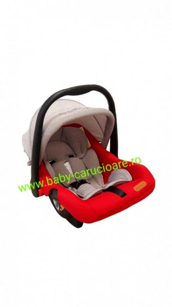 Scaun auto 0-13 kg Baby Care Roșu + Gri - Img 3