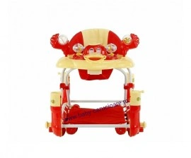Premergător balansoar Baby Care ratusca- rosu - Img 2