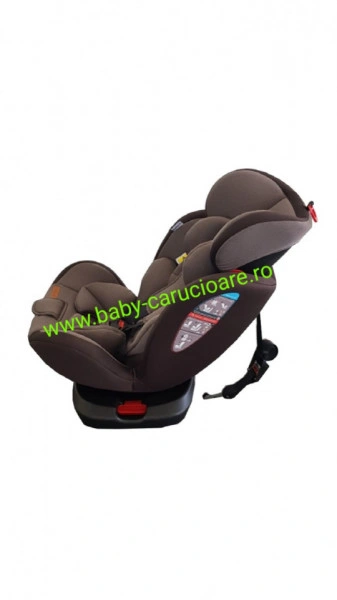 Scaun-auto-cu -sofix-360°-i-Size-Omologare-R-129-Baby-Care-Brown - Img 5