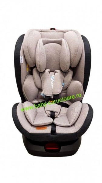 Scaun-auto-cu -sofix-360°-i-Size-Omologare-R-129-Baby-Care-Gri - Img 4