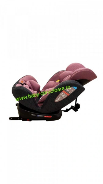 Scaun-auto-cu -sofix-360°-i-Size-Omologare-R-129-Baby-Care-Purple - Img 6
