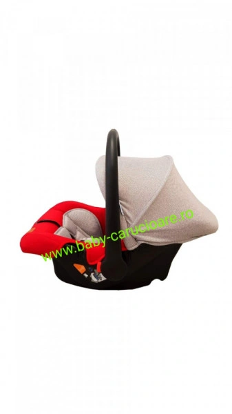 Scaun auto 0-13 kg Baby Care Roșu + Gri - Img 5