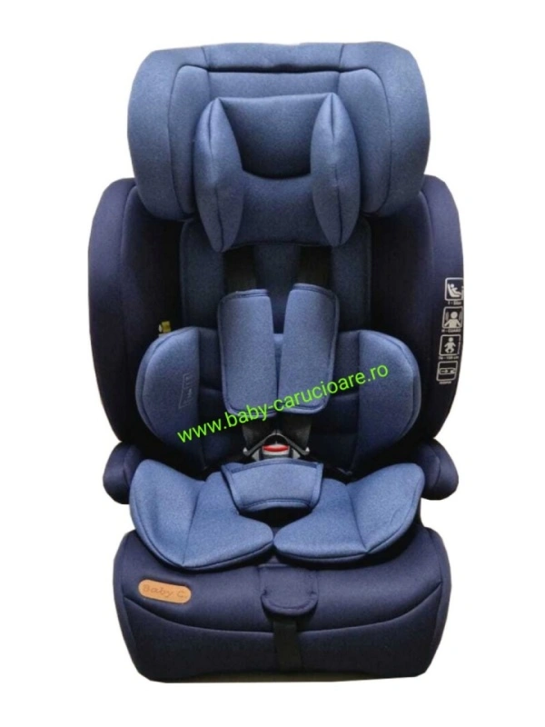 Scaun-Auto-cu-Isofix-Baby-C-Safety-Plus-Omologare-R-129-i-Size-9-36-kg-Albastru - Img 3